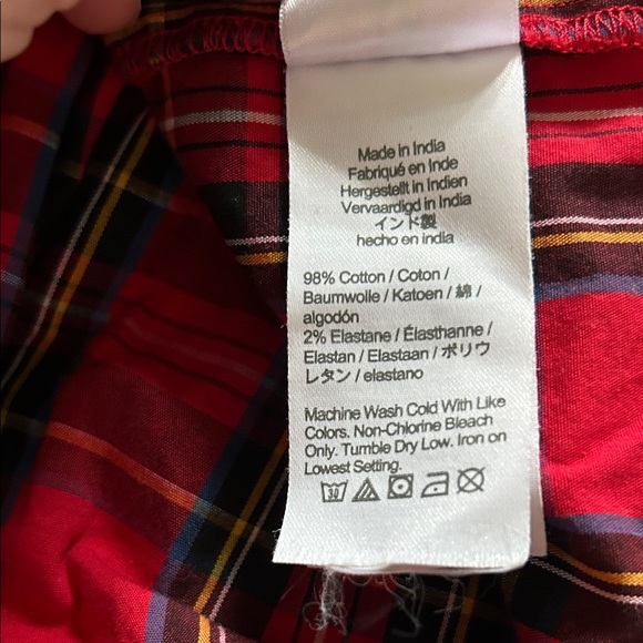 Crewcuts Red and Black Plaid Skirt - Picture 4 of 6